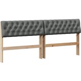 vidaXL Tapecirano vzglavje Temno siva 180 cm Masivno borovo les, (5000109668) | Shoptok.si