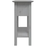  Konzolni stol BODO sivi 91 x 35 x 74 cm od masivne borovine | shoptok.hr