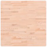 Stolna ploča 80 x 80 x 1,5 cm četvrtasta od masivne bukovine | shoptok.hr