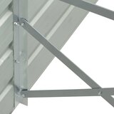  Povišena vrtna gredica od pocinčanog čelika 400x80x45 cm zelena | Eponuda.ba