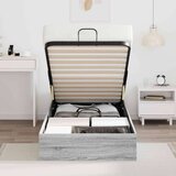 Otoman krevet Siva Sonoma 193 x 120 x 25 cm Iverica - Sivi hrast sonoma 90 x 190 cm | shoptok.hr
