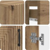  Set za kupaonicu od 3 dijela HAARLEM Konstruirano drvo | shoptok.hr