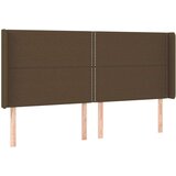  Krevet box spring s madracem LED tamnosmeđi 200x200 cm tkanina | shoptok.hr