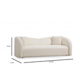 Atelier Del Sofa Trosjed Asos Cream Krem | Eponuda.ba