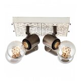 Brilliant Lampa spot Vagos A60 E27 4x28W crno/bijela 89676/75 | Eponuda.ba