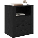 vidaXL Noćni ormar Crni hrast 50 x 36 x 60 cm Konstruirano drvo | shoptok.hr