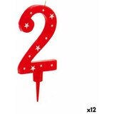  Svijeća Rođendan Brojevi 2 (12 kom.) Cijene