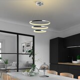 Opviq lights LED viseća svjetiljka u srebrnoj boji ø 50 cm Simit – | shoptok.hr