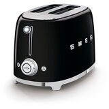 Smeg TSF01BLEU 2-Schlitz-Toaster Kompakt 50's Retro Style, Schwarz Cene
