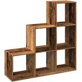 Pregrada regal za knjige 3 razina boja drva 99x29x99cm drveni | Eponuda.ba
