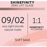 Wella shinefinity Glaze - 09/02 Soft Sage