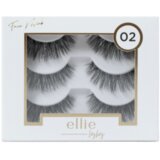 Ellie Lashes Veštačke trepavice 02, 3 para Cene