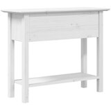  Konzolni stol BODO bijeli 91 x 35 x 74 cm od masivne borovine | shoptok.hr