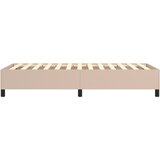  Okvir za krevet s oprugom boja cappuccina 80 x 200 cm od umjetne kože | Eponuda.ba