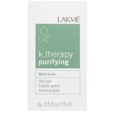 Lakme K.Therapy Purifying Matt Mask piling šampon za masnu kosu 6 x 15 ml Cijene