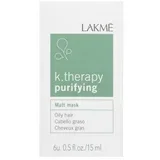 K.Therapy Purifying Matt Mask piling šampon za masnu kosu 6 x 15 ml