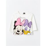 LC Waikiki Crew Neck Long Sleeve Minnie Mouse Printed Baby Girl T-Shirt | shoptok.hr
