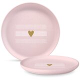 PPD Papperproducts Design Heart of Gold - Tanjir - Heart of Gold, Rose Matte, 21cm Cene
