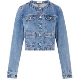 Morgan Jeans jakne 251-VCHARME Modra Cene