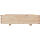 Vrtno cvetlično korito 100x100x26,5 cm trdna borovina | Shoptok.si