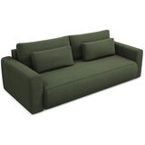 Makamii Kaki zelena sklopiva/s prostorom za odlaganje sofa 238 cm Kapua – | shoptok.hr