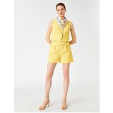 Koton Shorts - Yellow - High Waist | shoptok.hr