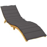  Jastuk za ležaljku antracit 200 x 60 x 3 cm od tkanine Oxford | Eponuda.com