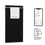 Klarstein hot spot crystal spotless smart, infrardeč grelnik, 750 w, aplikacija, črn cene