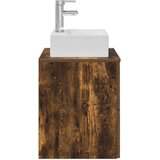  Umivaonik s policom Dimljeni hrast 49,5 x 41 x 62,5 cm | shoptok.hr