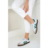 Soho White-Green Unisex Sneakers 18952