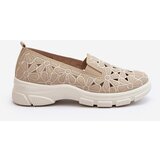 EVENTO PE1 Beige Women's Cut-out Shoes Emilei | Shoptok.si