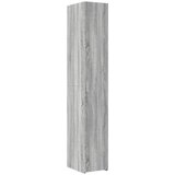 Maison Chic Visoka omara - Komoda - Predalnik siva sonoma 30x42,5x185 cm inženirski les, (21720455) | Shoptok.si