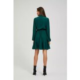 Marisse Dress With A Flared Bottom And A Belt | shoptok.hr