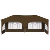  Rastezljivi šator za zabave 575 x 288 x 245 cm Smeđa | shoptok.hr