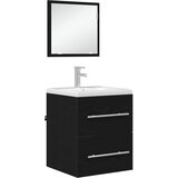  Set namještaja za kupaonicu s ladicama Crna 41 x 38,5 x 48 cm | shoptok.hr