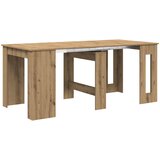  Blagovaonski stol Hrast artisan 180 x 85 x 75 cm | shoptok.hr
