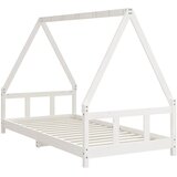  Okvir za dječji krevet bijeli 90 x 190 cm od masivne borovine | shoptok.hr