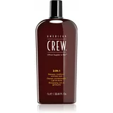 American Crew Hair & Body 3-IN-1 šampon, balzam in gel za prhanje 3v1 za moške 1000 ml