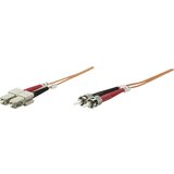 Intellinet 470100 steklena vlakna optična vlakna priključni kabel [1x ST-vtič - 1x moški konektor SC] 50/125 µ Multimode OM2 1.00 m, (20435276) Cene