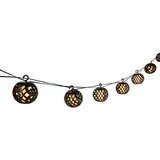 BAUHAUS solarni svjetlosni lanac flame (izvedba: s 8 žarulja, led, boja svjetla: žute boje) Cijene