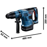 Bosch GBH 18V-36 C Professional 500 RPM SDS Max 6,1 kg Črna, Modra | Shoptok.si