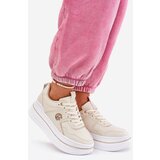 Boto Women's Sports Shoes On Platform Beige Caldeno | Shoptok.si