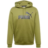 Puma Športna majica svetlo zelena / črna