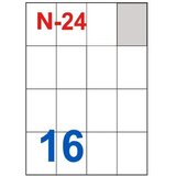 NANO Etikete za laserske i ink-jet pisače , N-24, 52,5x74 mm, 100/1 | shoptok.hr