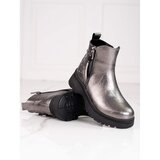 W. POTOCKI Boots for a girl Potocki silver Cene
