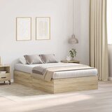 Krevet s ladicama Sonoma hrast 120 x 190 cm Konstruirano drvo | Eponuda.com
