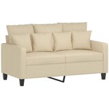  3-dijelni set sofa s jastucima krem od tkanine | shoptok.hr