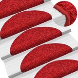  Preproge za stopnice 10 kosov 65x21x4 cm rdeče, (21061086) | Shoptok.si