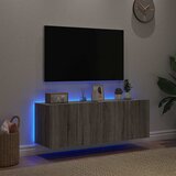  Zidni TV ormarići LED 2 kom siva boja hrasta 60x35x41 cm | shoptok.hr