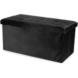 Compactor Crni baršunast tabure – | shoptok.hr